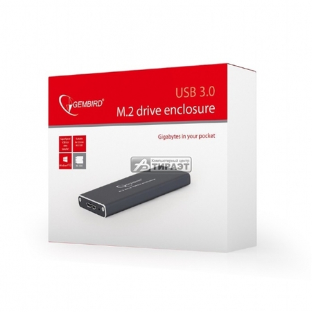 Карман внешний с интефейсом USB3.0 для M.2/2230,2280 (EE2280-U3C-01) m2 sata! купить по самой низкой цене