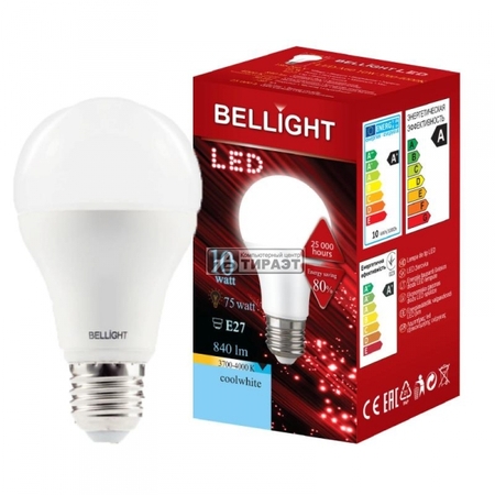 Лампа светодиодная BELLIGHT (Best Price) A60 230V 10Вт 4000K E27 купить по самой низкой цене
