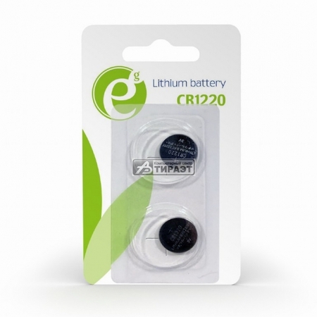 Элемент питания (CR1220) 3V Gembird Lithium battery (EG-BA-CR1220-01) 2шт/уп. купить по самой низкой цене