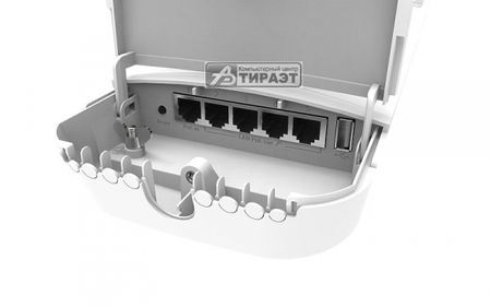 Точка доступа Mikrotik RBOmniTikPG-5HacD (5p*100мб/с, PoE, 5ГГц, 31dBm) всепогодн. купить по самой низкой цене