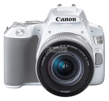 Фотокамера CANON EOS-250D 18-55 IS STM (3458C003AA) 24.2Mp, 3', OIS, WF, WHITE купить по самой низкой цене