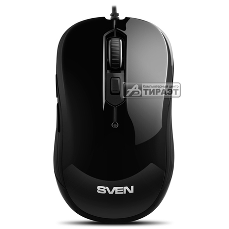 Мышь SVEN RX-520S USB, 5+1кн., 800/1200/2600/3200dpi, black купить по самой низкой цене