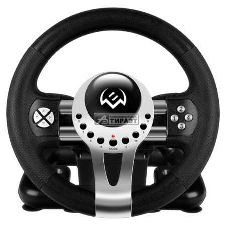 Руль SVEN GC-W700  (10' Рул.колесо+2 педали, USB, виброотдача, 2оси/8позиц/12кнопок) купить по самой низкой цене