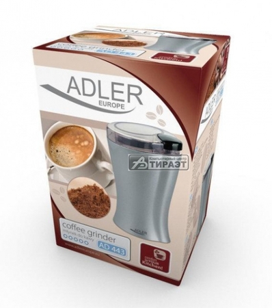Кофемолка Adler AD-443 (150Вт, 70гр., ротационный нож) купить по самой низкой цене