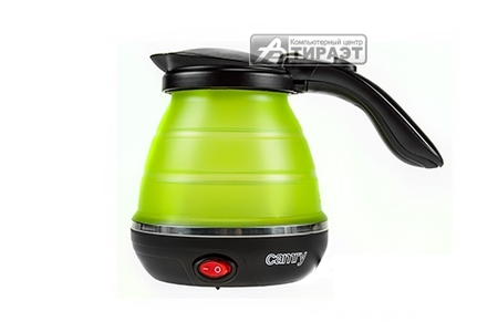 Электрочайник CAMRY CR-1265 (0.5л, 750Вт, силиконрвый корпус) green купить по самой низкой цене