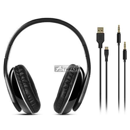 Наушники с микрофоном SVEN AP-B550MV (Bluetooth v4.1, HSP/HFP/A2DP/AVRCP, 20-20000Гц, 3.5мм/4pin, 1.2м) купить по самой низкой цене