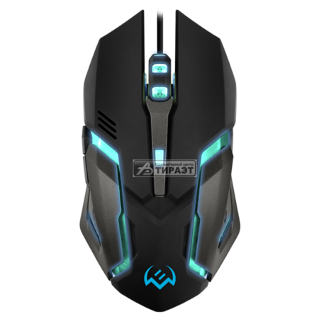 Мышь SVEN RX-G740, USB, 5+1кн., 800/1200/1800/2400dpi, black, подсветка купить по самой низкой цене