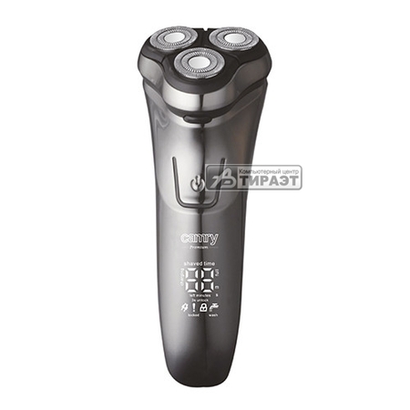 Электробритва Camry CR 2925 (аккум.,3 бритвен.головки, триммер, IPX6, дисплей) купить по самой низкой цене