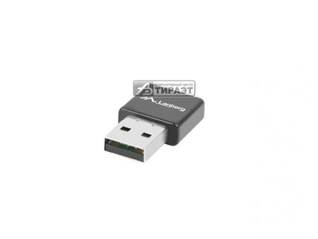 Адаптер WiFi LANBERG (NC-0300-WI) USB, 2.4GHz, 300 Mb/s - 802.11 b/g/n купить по самой низкой цене
