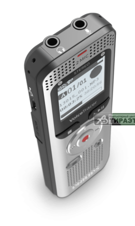 Диктофон Philips DVT2050  (цифр, 8Gb, mSD, USB, стерео, WAV/MP3, 2370ч, FM-тюнер, MP3-плеер, 1300mAh) купить по самой низкой цене