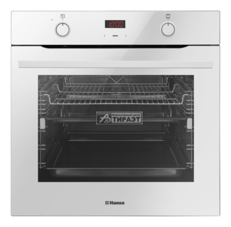 Духовой шкаф электрич. Hansa BOEWS697622 (77л, класс А, Гриль/Конвекция, дисплей, таймер) white купить по самой низкой цене