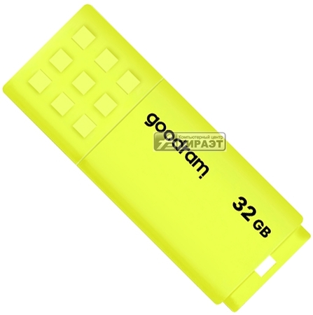 USB 2.0 FLASH DRIVE 32GB GOODRAM UME2 (UME2-0320Y0R11) Yellow купить по самой низкой цене