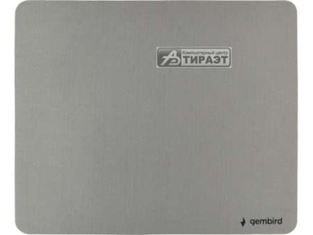 Коврик Gembird MP-S-G  (резиновая основа/ткань,220x180x3мм, серый) купить по самой низкой цене