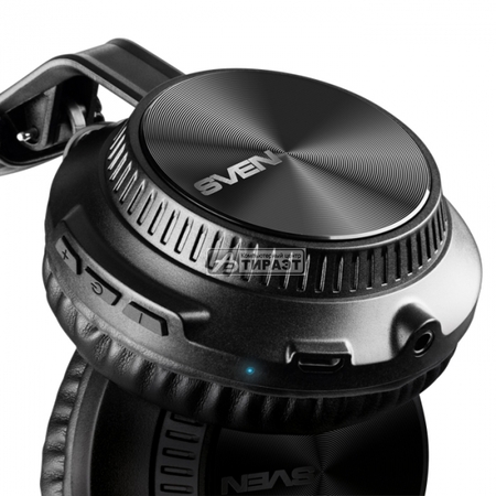 Наушники с микрофоном SVEN AP-B630MV black (Bluetooth v5.0/wired, HSP/HFP/A2DP/AVRCP, 20-20000Гц, 32Ом) купить по самой низкой цене