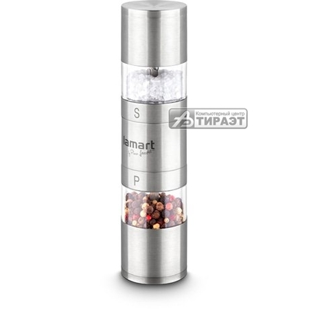 Мельницa ручная Lamart CLASSIC (LT7013) для специй/соли, керамич.жернова, регулир.степени помола купить по самой низкой цене