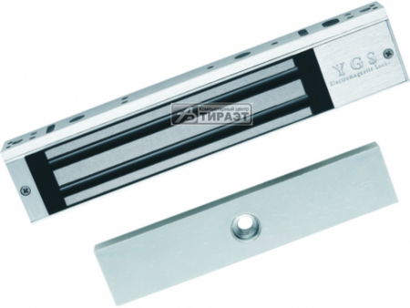 Замок электромагнитный Hikvision (DS-K4H258S) DC12В;  нержав.сталь, нагрузка 280кг купить по самой низкой цене