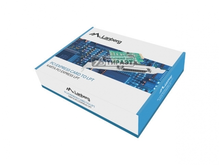 Адаптер для подключения 1*LPT порт.  в PCIe 1x слот LANBERG (PCE-LPT-001) купить по самой низкой цене
