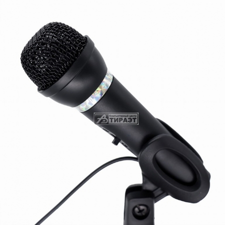 Микрофон настольный (MIC-D-04) подставка, выключатель, 20Hz-20kHz, 3.5mm TRS audio jack, 1.3m купить по самой низкой цене