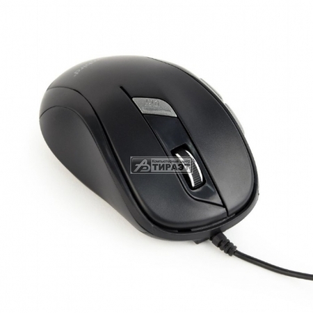 Мышь Gembird MUS-6B-01 USB, 6кн., 400-800-1200-1600DPI, black купить по самой низкой цене
