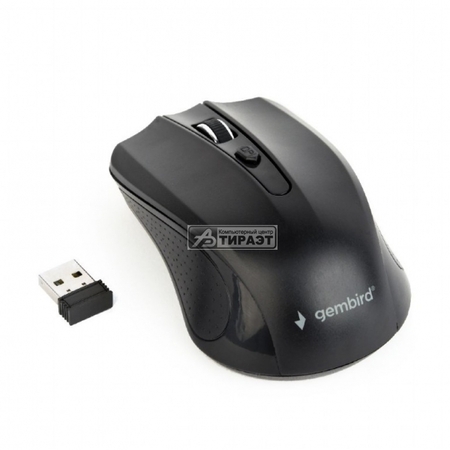 Мышь Gembird MUSW-4B-04 Wireless USB, 4кн., 800-1200-1600DPI, black купить по самой низкой цене
