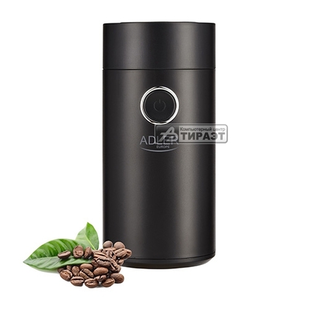 Кофемолка Adler AD 4446bs (ротационный нож, 150Вт, вместимость 75г) black/silver купить по самой низкой цене