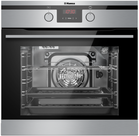 Духовой шкаф электрич. Hansa BOEI64190055 (65л, класс А, Гриль/Конвекция, дисплей, таймер) silver купить по самой низкой цене