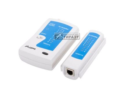 Тестер кабельный  RJ-45 / RJ-11 / RJ-12  LANBERG (NT-0401) купить по самой низкой цене