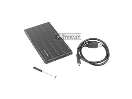 Карман внешний NATEC Rhino Plus (NKZ-1568) с внешним интерф. USB3.0 для HDD 2.5',SATA III, black купить по самой низкой цене
