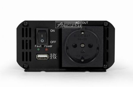 Инвертор Gembird (EG-PWC300-01) 300Вт 10-16 VDC/ 230 VAC +/- 10% at 50 Hz (+/-3Hz) купить по самой низкой цене