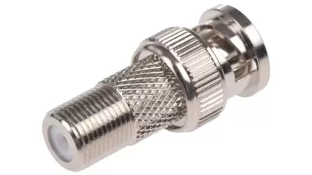 Разъем BNC под коннектор F типа купить по самой низкой цене