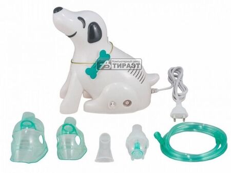 Ингалятор (небулайзер) пневмопоршневой MesMed (MM-500 PIESIO)       (щенок) 2*маски купить по самой низкой цене
