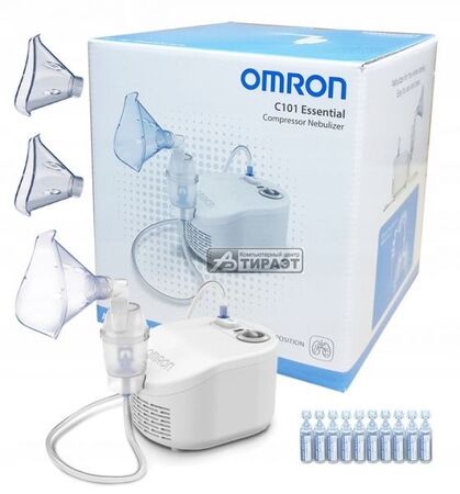 Ингалятор (небулайзер) компрессорный Omron C101 Essential купить по самой низкой цене