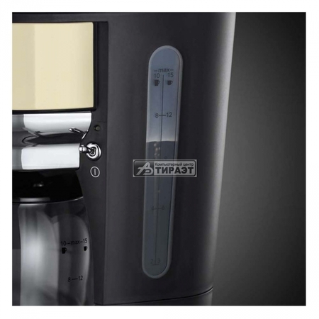 Кофеварка Russell Hobbs Retro Vintage Cream (21702-56) фильтрационная (капельная), 1000Вт,1.25л, кофе-молотый) купить по самой низкой цене