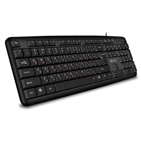 Клавиатура SVEN  KB-S230 USB, Black, 104кл. купить по самой низкой цене