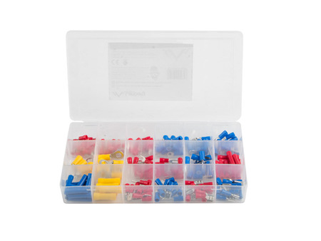 Набор кабельных разъемов различных типов LANBERG (CC01-BCC-IT175) для кабелей 1.25-4мм, 175шт/уп, купить по самой низкой цене