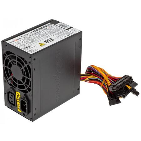 Блок питания 400W LogicPower ATX, Fan 8см (c кабелем питания), чёрный купить по самой низкой цене