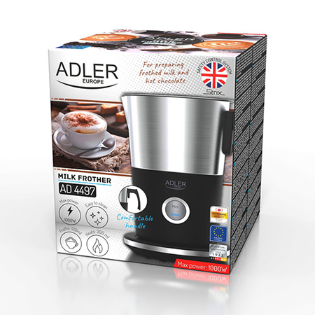 Вспениватель молока Adler AD 4497 (600Вт) купить по самой низкой цене