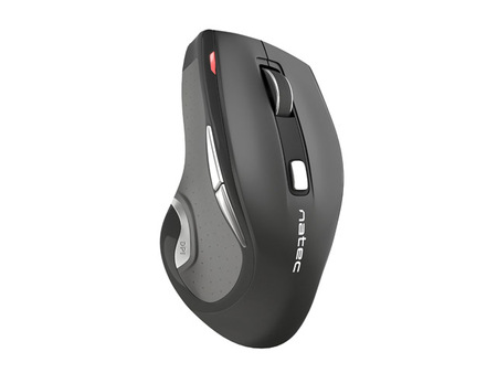 Мышь Natec JAGUAR (NMY-0781) Wireless, USB, 6+1кн., 2400dpi, BLUE SENSE BLACK-GRAY купить по самой низкой цене