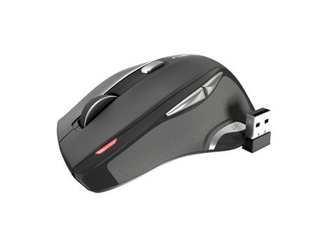 Мышь Natec JAGUAR (NMY-0781) Wireless, USB, 6+1кн., 2400dpi, BLUE SENSE BLACK-GRAY купить по самой низкой цене