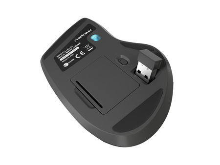 Мышь Natec JAGUAR (NMY-0781) Wireless, USB, 6+1кн., 2400dpi, BLUE SENSE BLACK-GRAY купить по самой низкой цене