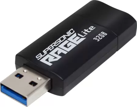 USB 3.2 gen1 FLASH DRIVE 32Gb Patriot Supersonic Rage Lite (PEF32GRLB32U) Read 120Мб/с купить по самой низкой цене