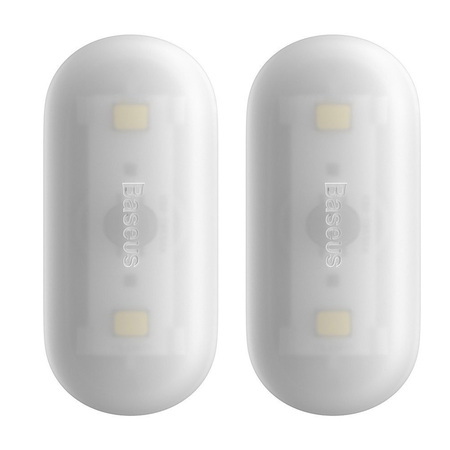 Лампа освещения салона автомобиля Baseus WHITE (DGXW-02) 2шт/уп. IP68, питание автономное купить по самой низкой цене