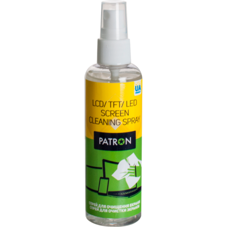Спрей Patron для чистки TFT мониторов 100мл. F3-008 купить по самой низкой цене