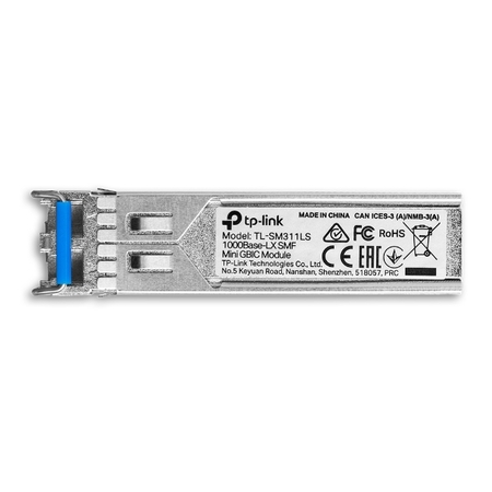 Модуль SFP (mini-GBIC) TP-LINK (TL-SM311LS) Duplex LC, 1*1000Base-LX, SM, max 10km купить по самой низкой цене