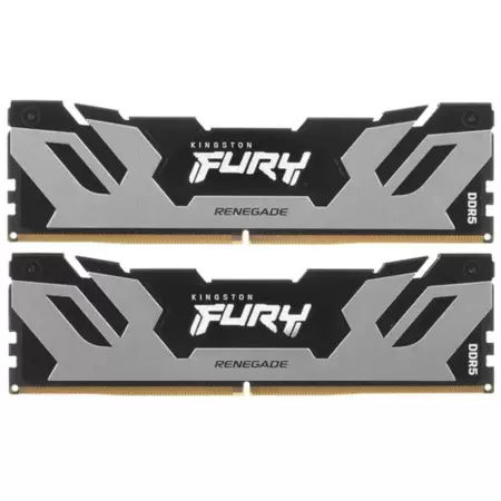 DDR5 DIMM 32Gb (2*16Gb) 6400MT/s Kingston Fury Renegade (KF564C32RSK2-32) PC5-51200, CL32, 1.4V, радиатор купить по самой низкой цене