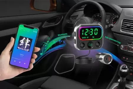 FM-трансмиттер автомобильный Navitel BHF06 PRO (BT 5.1, USB QC 3.0, PD, mSD, 12/24V, МР3/WMA/WAV/FLAC) купить по самой низкой цене