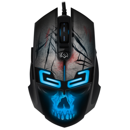 Мышь SVEN RX-G805 игровая, программируемая, USB, 5+1кн, 500-8000dpi, black, RGB подсветка купить по самой низкой цене