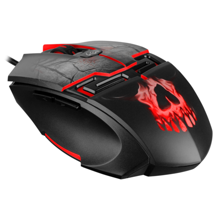 Мышь SVEN RX-G805 игровая, программируемая, USB, 5+1кн, 500-8000dpi, black, RGB подсветка купить по самой низкой цене