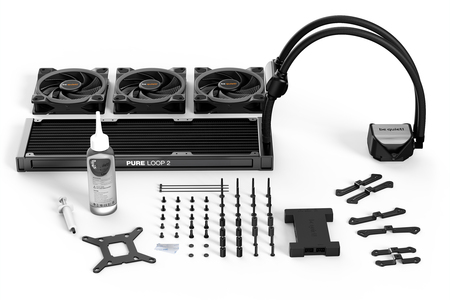 Кулер Be quiet! Pure Loop 2 FX 360mm (BW015) S-ALL, Fan  3*120mm, PWM ARGB подсветка, водяное охлаждение купить по самой низкой цене