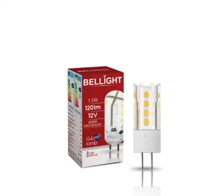 Лампа светодиодная BELLIGHT G4 1.5Вт 4000K 12V купить по самой низкой цене